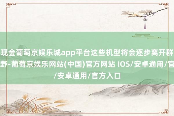 现金葡萄京娱乐城app平台这些机型将会逐步离开群众的视野-葡萄京娱乐网站(中国)官方网站 IOS/安卓通用/官方入口