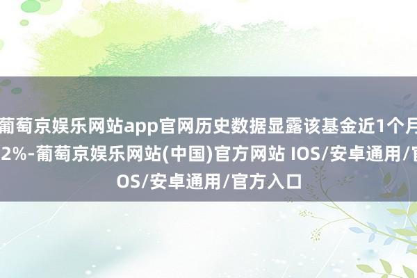 葡萄京娱乐网站app官网历史数据显露该基金近1个月下落0.92%-葡萄京娱乐网站(中国)官方网站 IOS/安卓通用/官方入口