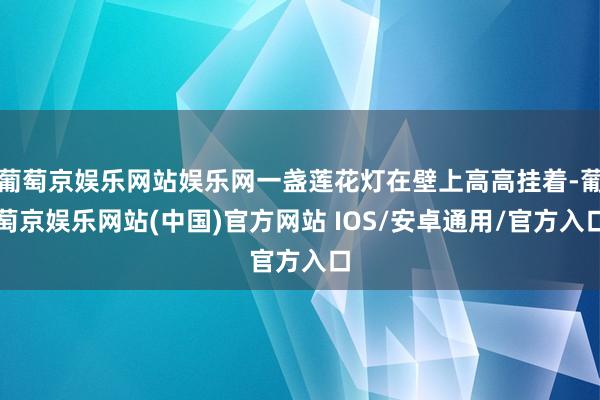 葡萄京娱乐网站娱乐网一盏莲花灯在壁上高高挂着-葡萄京娱乐网站(中国)官方网站 IOS/安卓通用/官方入口