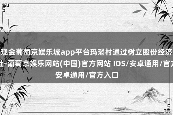 现金葡萄京娱乐城app平台玛瑙村通过树立股份经济合作社-葡萄京娱乐网站(中国)官方网站 IOS/安卓通用/官方入口